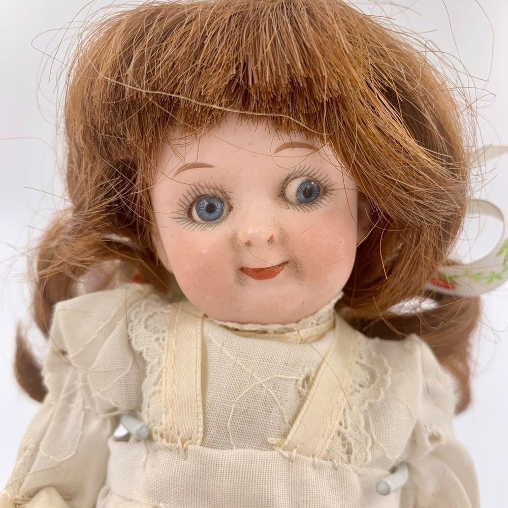 Vintage Porcelain Mini Doll